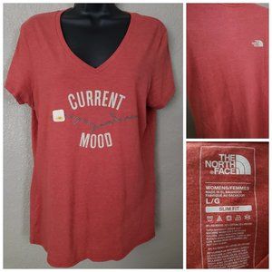 Large Slim North Face Camping Tee